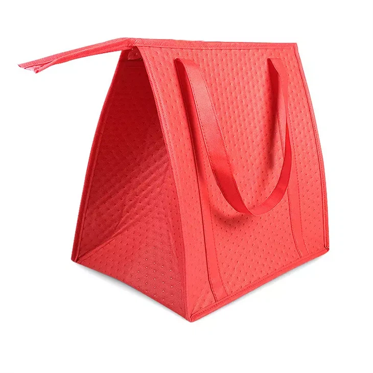 Nonwoven oziq-ovqat yetkazib berish uchun sovutgich sumkalar